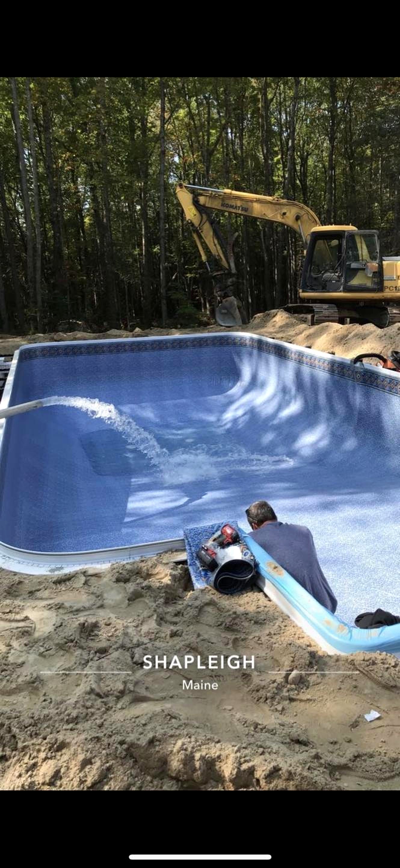 Blue Harbor pool project 1